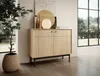 Furniture24 Kommode Japandi K104 Schrank 103,5 X 83,5 X 39 Produktbild-Vorschau 2