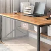 Biurko komputerowe ciemny buk pod laptop loft gamingowe Podgląd zdjęcia produktu 7