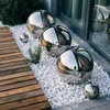 Dekokugel Garten Ø 38 cm – Edelstahlkugel winterfest für Produktbild-Vorschau 2
