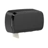 HyPaFol Toilettenpapierspender für 2 Rollen, schwarz matt Produktbild-Vorschau 3