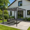 Hliníková pergola HWC-N93, zahradní altán zahradní, Náhled obrázku produktu 1