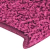 vidaXL Rohožky 15 kusov 65x21x4 cm Ružová Obdĺžnikový okraj Náhľad obrázku produktu 6