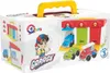Garage mit 3 Spielzeugautos + Zubehör aus Kunststoff in Produktbild-Vorschau 18