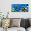 DEQORI Glasbild Echtglas 60x30 cm 'Unterwasserwelten' Produktbild-Vorschau 3