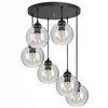 LUXOLAR Led Pendelleuchte 6 flammig, Deckenleuchte Schwarz Produktbild-Vorschau 1