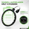 Tunturi Smart verstellbarer Hula-Hoop mit Gewicht - Massage Produktbild-Vorschau 8