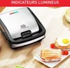 Snack Collection Machine a Gaufres et Croques Noir Inox Produktbild-Vorschau 9