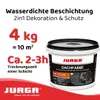 Jurga Dachfarbe Schwarz 4 kg, Sockelfarbe WASSERDICHT, Produktbild-Vorschau 1