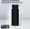 ovimar Seifenspender Haja | schwarz matt | Edelstahl | Produktbild-Vorschau 3