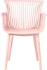 BELIANI Stühle 4er Set in Rosa aus Kunststoff für Innen- Produktbild-Vorschau 6