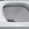 A close-up view of the interior of a white toilet bowl. Produktbild-Vorschau