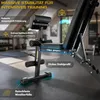 TREX SPORT Hantelbank mit Curlpult und Expander TX-300B | Produktbild-Vorschau 7