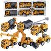 WOOPIE Grande set di veicoli da cantiere 6 in 1 Anteprima dell’immagine prodotto 14
