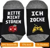 Gaming Socken lustige Geschenkidee Bitte Nicht Stören Ich Produktbild-Vorschau 4