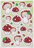 HERMA 15746 HERMA Adesivo DECOR Funghi fortunati Anteprima dell’immagine prodotto 1