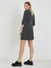 Orsay Weiß-Schwarzes gemustertes Damenkleid Produktbild-Vorschau 2