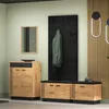 Garderoben komplett Set, 5-teilig, Gold Craft Eiche Produktbild-Vorschau 1