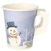 PAPSTAR Papp-Trinkbecher mit Henkel "Snowtime" 0,2 Liter 50 Produktbild-Vorschau 1