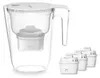 Carafe filtrante 2,6 L blanche avec 3 filtres en Voir les images du produit 8