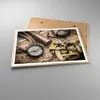 Gerahmtes Poster - Rahmen in heller Eiche - Kompass Kompass Produktbild-Vorschau 3