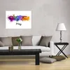 Wallario Poster - Städte als Aquarell - Skyline von Prag, Produktbild-Vorschau 2