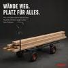 ONBEST Gitter Transportwagen | bis 550 kg | belastbar | Produktbild-Vorschau 6