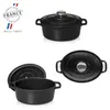 Bratpfanne Chasseur Oval - Schwarz - 1 Liter Produktbild-Vorschau 2