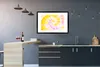 MuchoWow® Gerahmtes Poster Sommer - Krawattenfärbung - Gelb Produktbild-Vorschau 5