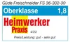 Güde Akku Freischneider FS 36-302-30 Rasentrimmer Motorsense Kantenschneider Trimmer Elektro Sense Rasenschneiden Rasenpflege 362053 58436 4015671517760 Stabilo-Fachmarkt.de Produktbild-Vorschau