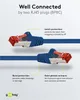 Goobay 93211 CAT 6 Câble patch, S/FTP (PiMF), bleu, 0.25 m Voir les images du produit 3