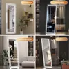 Miroir LED corporel de 140x40 cm avec éclairage, miroir sur Voir les images du produit 6