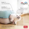 Rotho Katzentoilette mit Haube Bella – 56 x 39,5 x 38 cm – Produktbild-Vorschau 6