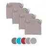 4er Set Outdoor Sitzkissen, 44 x 47 cm, 6 cm dick, Produktbild-Vorschau 1