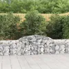 The Living Store Gabionen mit Hochbogen 10 Stk. Produktbild-Vorschau 1