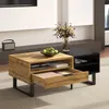 MODFU Couchtisch Holz Wohnzimmertisch mit Produktbild-Vorschau 3