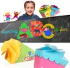 com-four® 2x Schultüte 30cm - Geschwisterschultüten aus Produktbild-Vorschau 2