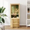 vidaXL Terrario marrone 50 x 50 x 80 cm OSB Anteprima dell’immagine prodotto 4