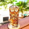 Transparente Tiki-Gläser 6er Set 400ml moderne Produktbild-Vorschau 4