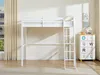 Hochbett - 120 x 190 cm - Kiefer massiv - Geweißt - GEDEON Produktbild-Vorschau 7