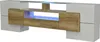 MODFU Meuble TV 200 cm - MDF avec LED - Design Moderne - Voir les images du produit 8