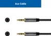 deleyCON 1,5m Nylon 3,5mm Klinke Audio Stereo AUX Kabel Produktbild-Vorschau 4