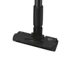 A close-up view of a black vacuum cleaner floor nozzle with a portion of the handle attached, set against a white background. Produktbild-Vorschau