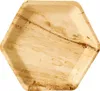 25 Teller, Palmblatt pure 6-eckig 23,5 cm x 3 cm Produktbild-Vorschau 1