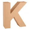 KNORR prandell 3D-Buchstabe "K" Pappmaché 175 x 55 mm Produktbild-Vorschau 2
