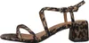 Tamaris Damen Sandalette aus Stoff mit Karree Spitze Produktbild-Vorschau 7