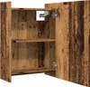 vidaXL Spiegelschrank Altholz-Optik 62,5x20,5x64 cm Produktbild-Vorschau 4