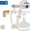 tecuro Winkel 90° Eurokonus G 3/4 Zoll AG x G 1/2 Zoll AG, Produktbild-Vorschau 4