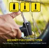 DUNLOP Fahrradpumpe mit Manometer – Präzision Stabilität Produktbild-Vorschau 16