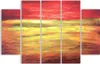 Kunstdruck auf Leinwand - Sonnenuntergang - Wanddeko, Produktbild-Vorschau 1