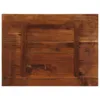 vidaXL Tischplatte 80x70x2,5 cm Rechteckig Altholz Massiv Produktbild-Vorschau 4